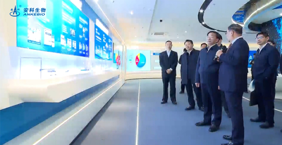 省委書記韓俊在合肥調(diào)研安科生物等專精特新企業(yè)